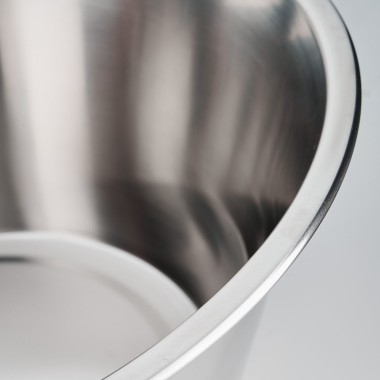 STALGAST - Bol de cuisine en acier inoxydable satiné 350 mm 11.5 litres