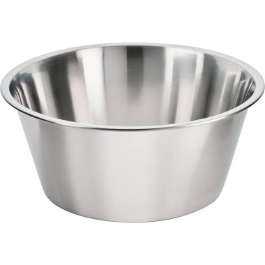 STALGAST - Bol de cuisine en acier inoxydable satiné 400 mm 16.5 litres
