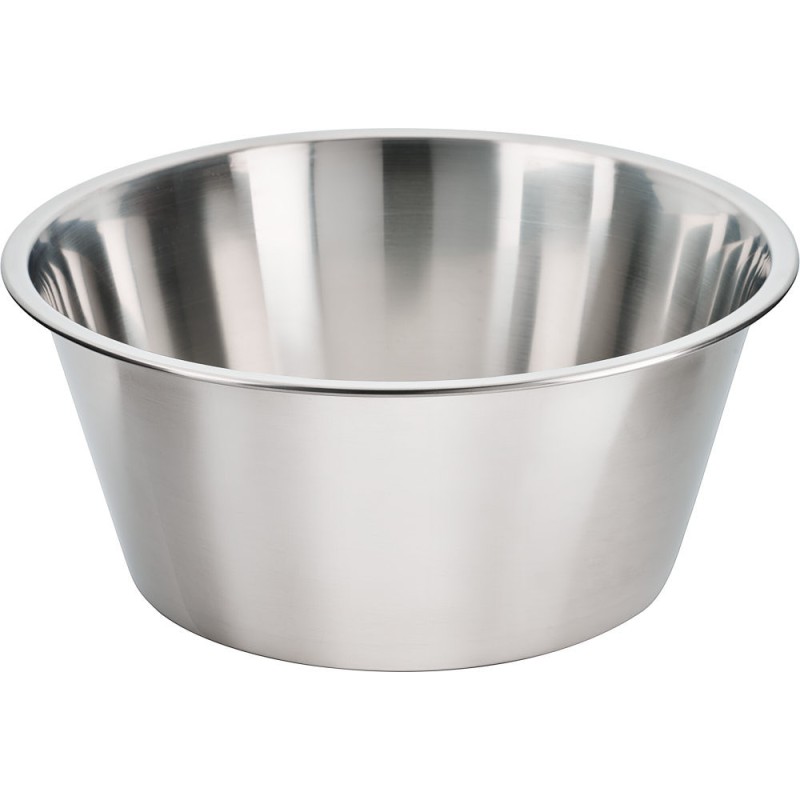 STALGAST - Bol de cuisine en acier inoxydable satiné 400 mm 16.5 litres