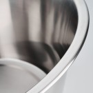 STALGAST - Bol de cuisine en acier inoxydable satiné 400 mm 16.5 litres