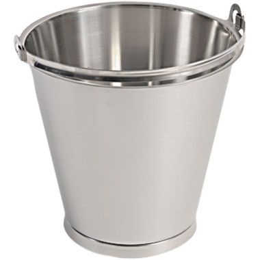STALGAST - Seau inox Premium Diamètre 280 mm Volume 10 litres