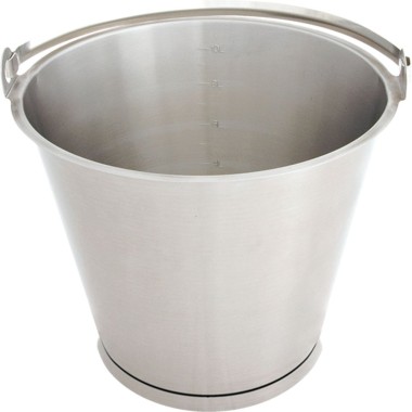 STALGAST - Seau en acier avec anneau 290 mm 12 litres