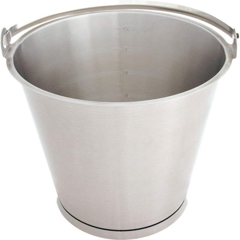 STALGAST - Seau en acier avec anneau 290 mm 12 litres