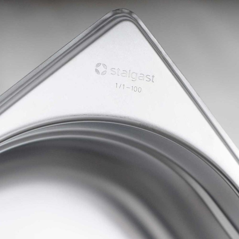 STALGAST - Récipient en inox GN 1/12 H 100 mm