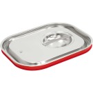 STALGAST - Couvercle en acier avec joint pour conteneurs GN 1/1