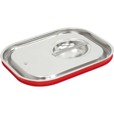 STALGAST - Couvercle en acier avec joint pour récipients, GN 1/3