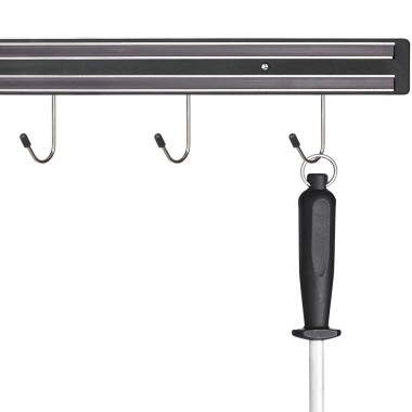 STALGAST - Barre magnétique avec crochets 625 mm