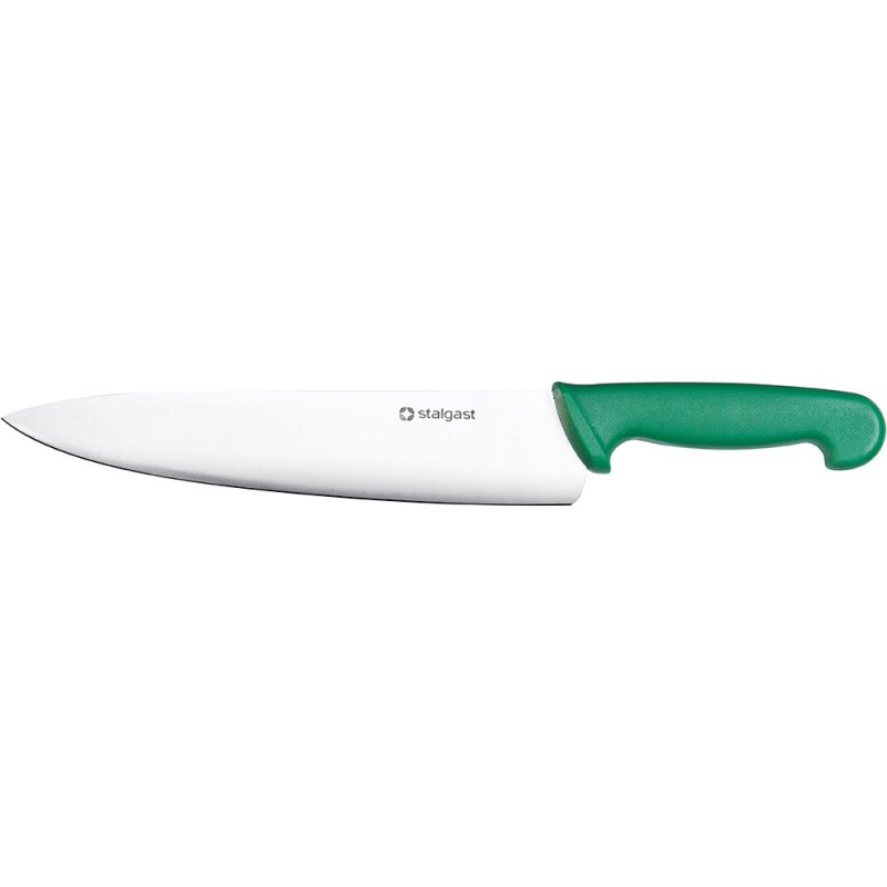 STALGAST - Couteau de cuisine HACCP vert 250 mm