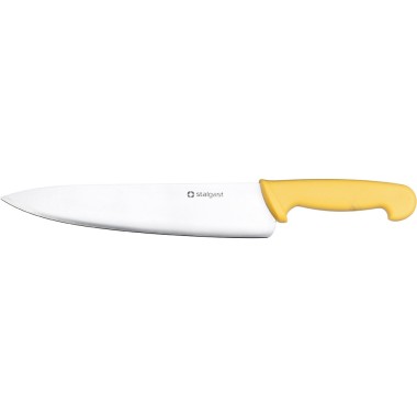 STALGAST - Couteau de cuisine HACCP jaune 250 mm