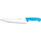 STALGAST - Couteau de cuisine, HACCP, bleu, L 250 mm