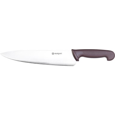 STALGAST - Couteau de cuisine HACCP marron 250 mm