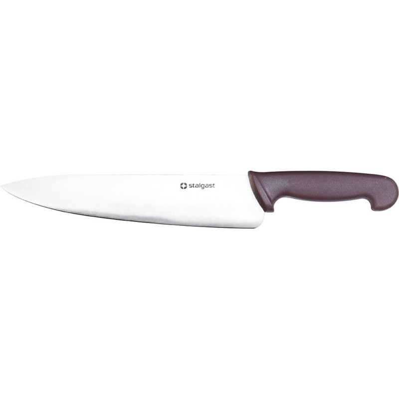 STALGAST - Couteau de cuisine HACCP marron 250 mm