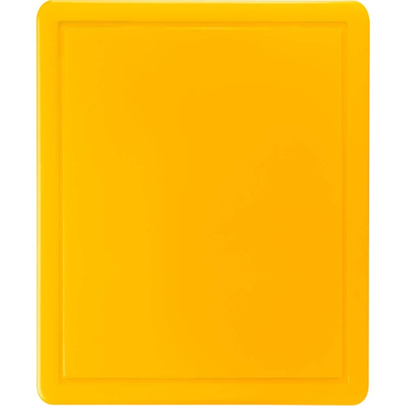 STALGAST - Planche à découper jaune HACCP 600 x 400 x 18 mm