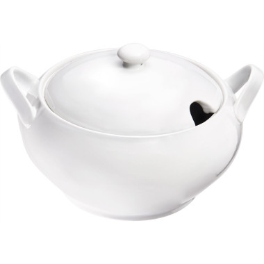 STALGAST - Soupière avec couvercle Isabell 3.5 litres - Lot de 6