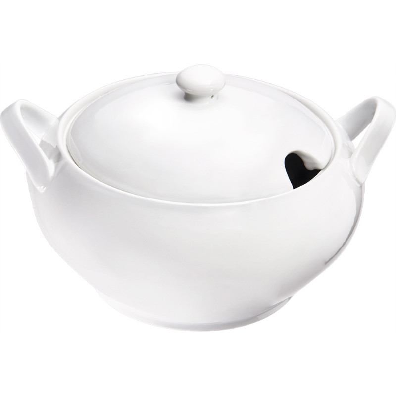 STALGAST - Soupière avec couvercle Isabell 3.5 litres - Lot de 6