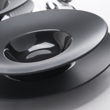STALGAST - Assiette creuse bord lisse 230 mm - Lot de 4