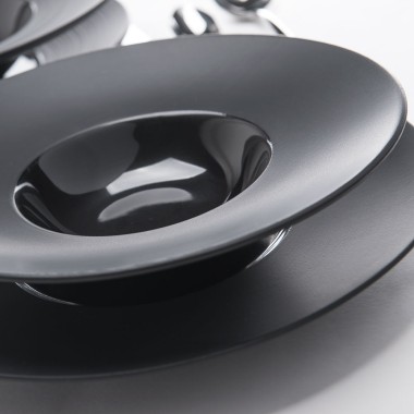 STALGAST - Assiette creuse bord lisse 305 mm - Lot de 3