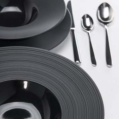 STALGAST - Assiette creuse bord lisse 305 mm - Lot de 3
