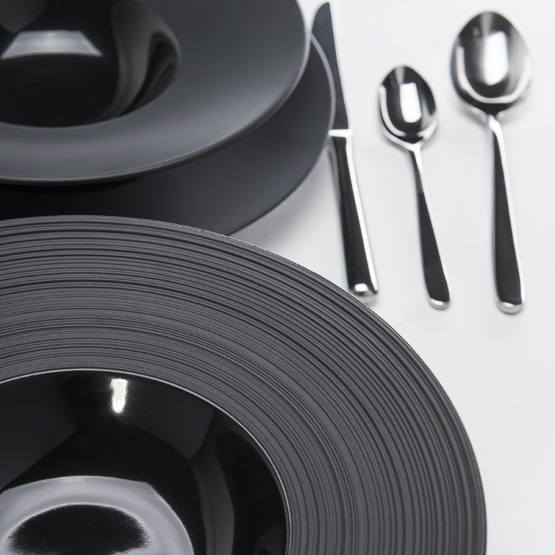 STALGAST - Assiette creuse bord lisse 305 mm - Lot de 3