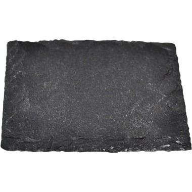 STALGAST - Assiette en ardoise 100 x 100 mm - Lot de 4