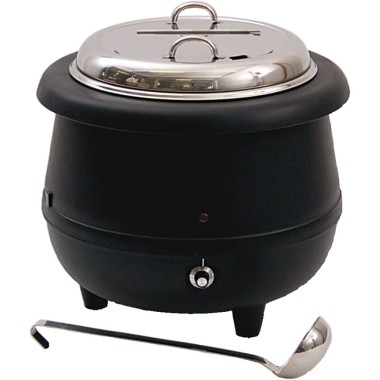 STALGAST - Marmite électrique à soupe de 10 litres avec cuillère