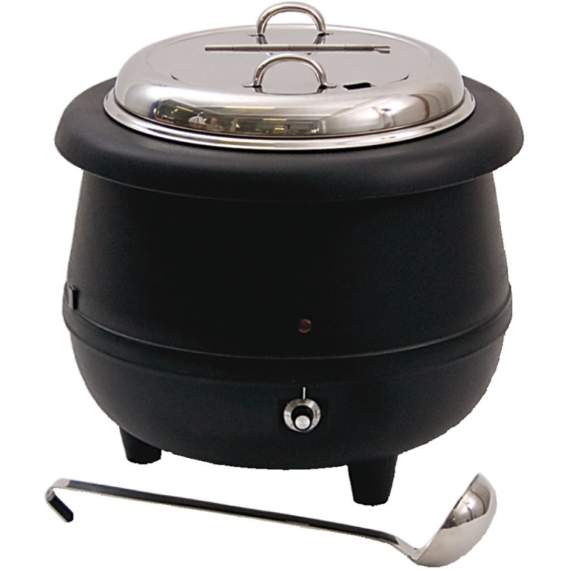 STALGAST - Marmite électrique à soupe de 10 litres avec cuillère