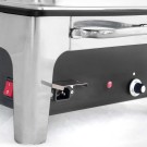 STALGAST - Réchaud électrique avec marmites à soupe 2x4 litres