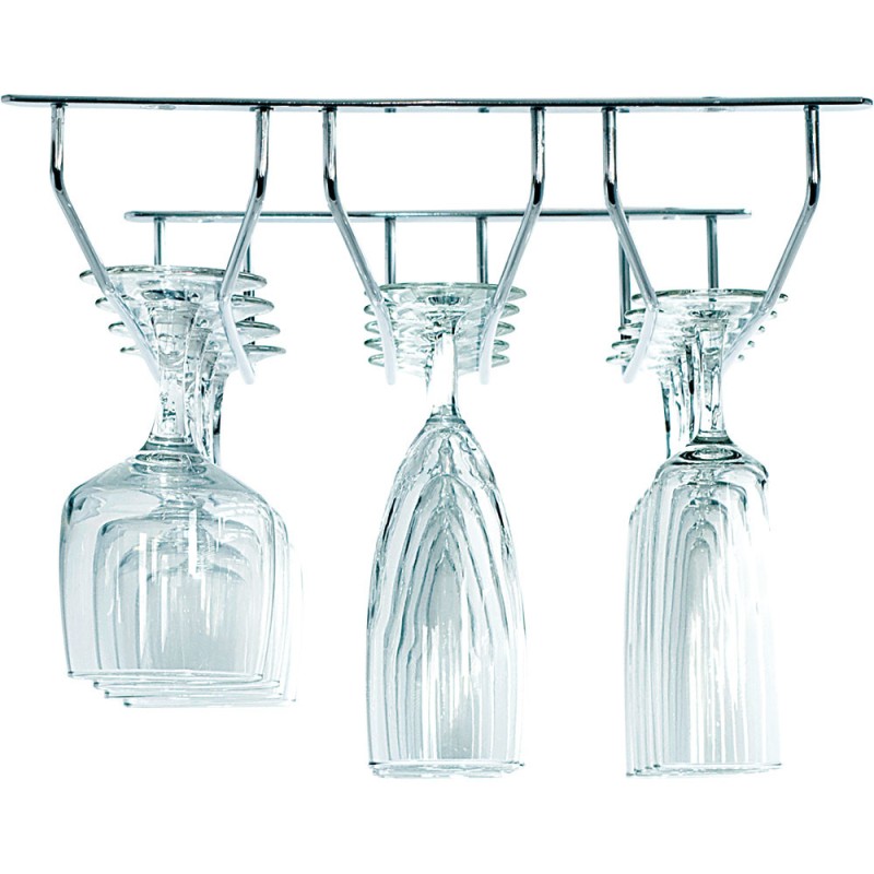 STALGAST - Guide pour suspendre des verres à 5 rangées.