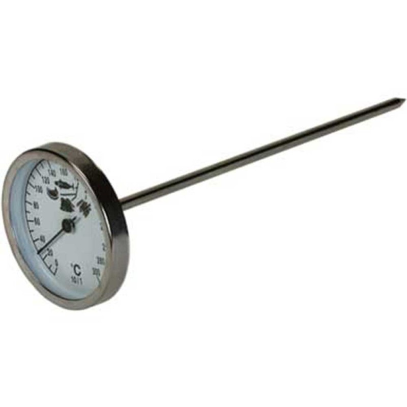 STALGAST - Thermomètre analogique, plage de 0 à +300°C