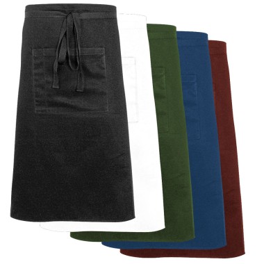 STALGAST -Tablier noir avec poche