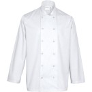 STALGAST - Blouse de chef unisexe, blanche, taille S