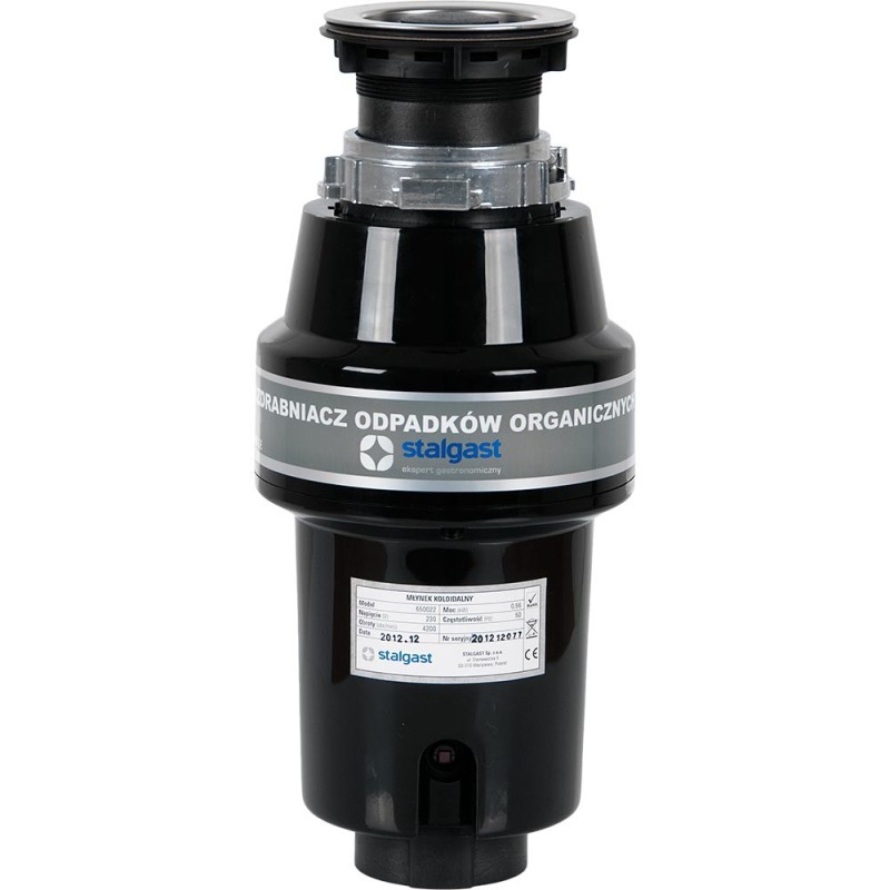 STALGAST - Broyeur colloïdal avec actionneur pneumatique, P 0,56 kW, U 230 V