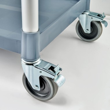 STALGAST - Chariot de serveur en plastique à 3 étagères