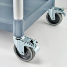 STALGAST - Chariot de serveur en plastique à 3 étagères