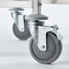 STALGAST - Chariot de transport en acier inoxydable, 14x GN 1/1