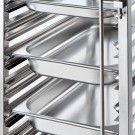 STALGAST - Chariot de transport en acier inoxydable, 14x GN 1/1