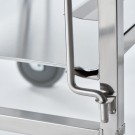 STALGAST - Chariot de transport en acier inoxydable, 16x 400x600 mm