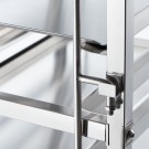STALGAST - Chariot de transport en acier inoxydable, 16x 400x600 mm