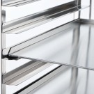 STALGAST - Chariot de transport en acier inoxydable, 16x 400x600 mm