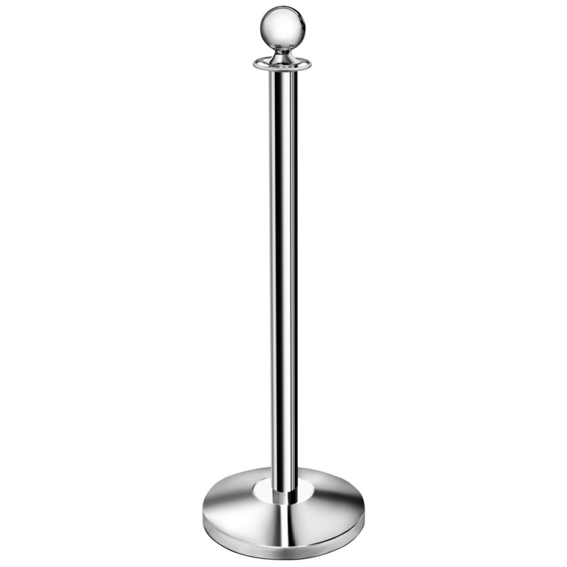 STALGAST - Poteau d'hôtel en acier inoxydable, Diamètre 310 mm, Hauteur 910 mm