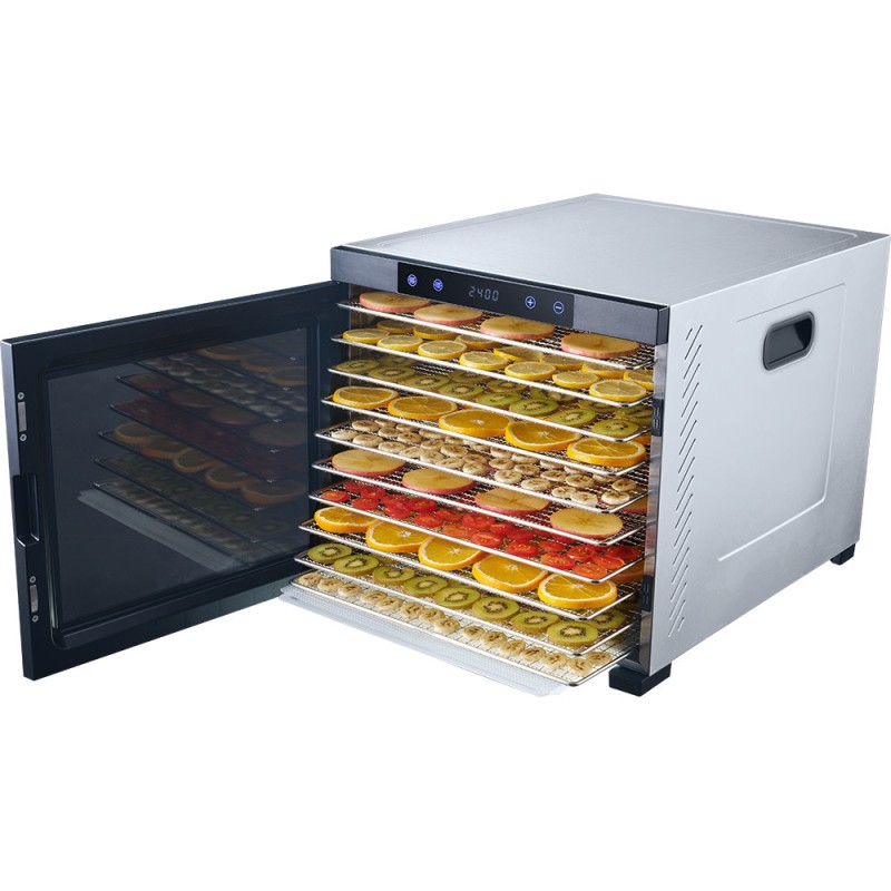 STALGAST - Déshydrateur alimentaire, déshydrateur sur 10 plateaux, P 1.1 kW