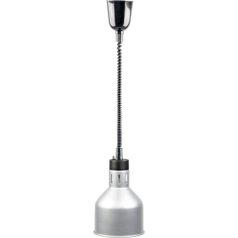STALGAST - Lampe chauffante suspendue pour plats, argentée, P 0,25 kW, U 230 V