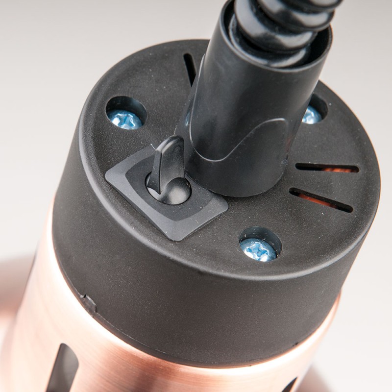 STALGAST - Lampe chauffante suspendue pour aliments, en cuivre, P 0,25 kW, U 230 V