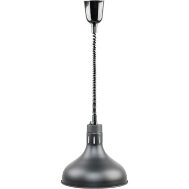 STALGAST - Lampe chauffante suspendue pour aliments, noire, P 0,25 kW, U 230 V
