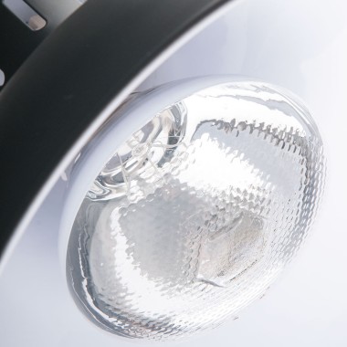STALGAST - Lampe chauffante suspendue pour aliments, noire, P 0,25 kW, U 230 V