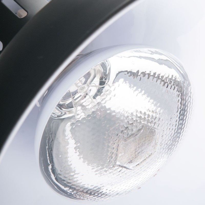 STALGAST - Lampe chauffante suspendue pour aliments, noire, P 0,25 kW, U 230 V