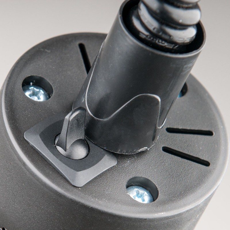 STALGAST - Lampe chauffante suspendue pour aliments, noire, P 0,25 kW, U 230 V