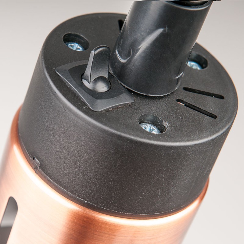 STALGAST - Lampe de chauffage pour aliments suspendue, en cuivre, P 0,25 kW, U 230 V