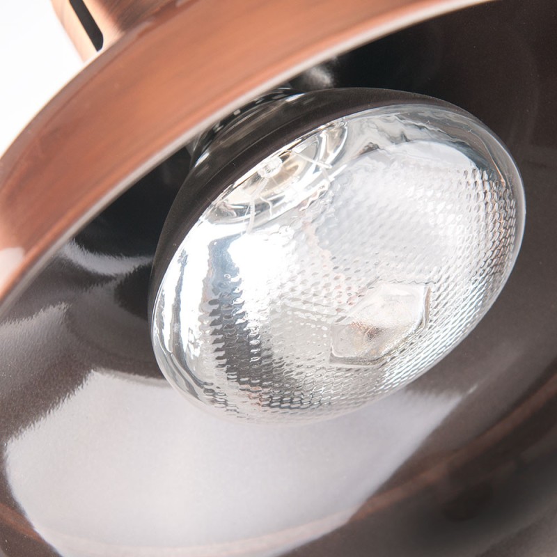 STALGAST - Lampe de chauffage pour aliments suspendue, en cuivre, P 0,25 kW, U 230 V