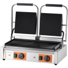 STALGAST - Grill double à contact strié, Puissance 3,6 kW